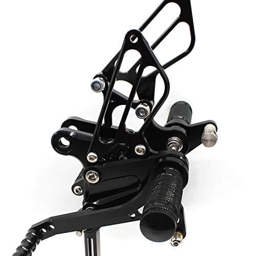 Krace Juegos de Reposapiés Traseros para Motocicleta - Imagen 3