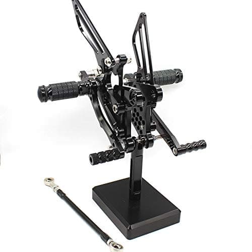 Krace Juegos de Reposapiés Traseros para Motocicleta - Imagen 6