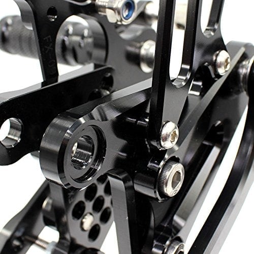 Krace Juegos de Reposapiés Traseros para Motocicleta - Imagen 5