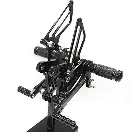 Krace Juegos de Reposapiés Traseros para Motocicleta