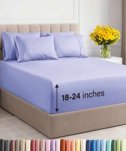 Juego de Sábanas Extra Profundas Size Cal King - 6 Piezas