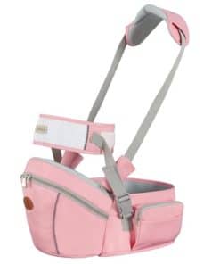 Portabebés de Asiento de Cadera para Bebés con Cinturón