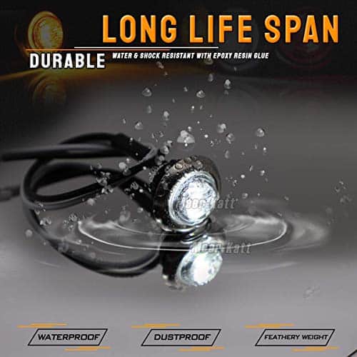 Meerkatt (Paquete de 100) Mini luz indicadora redonda de - Imagen 5