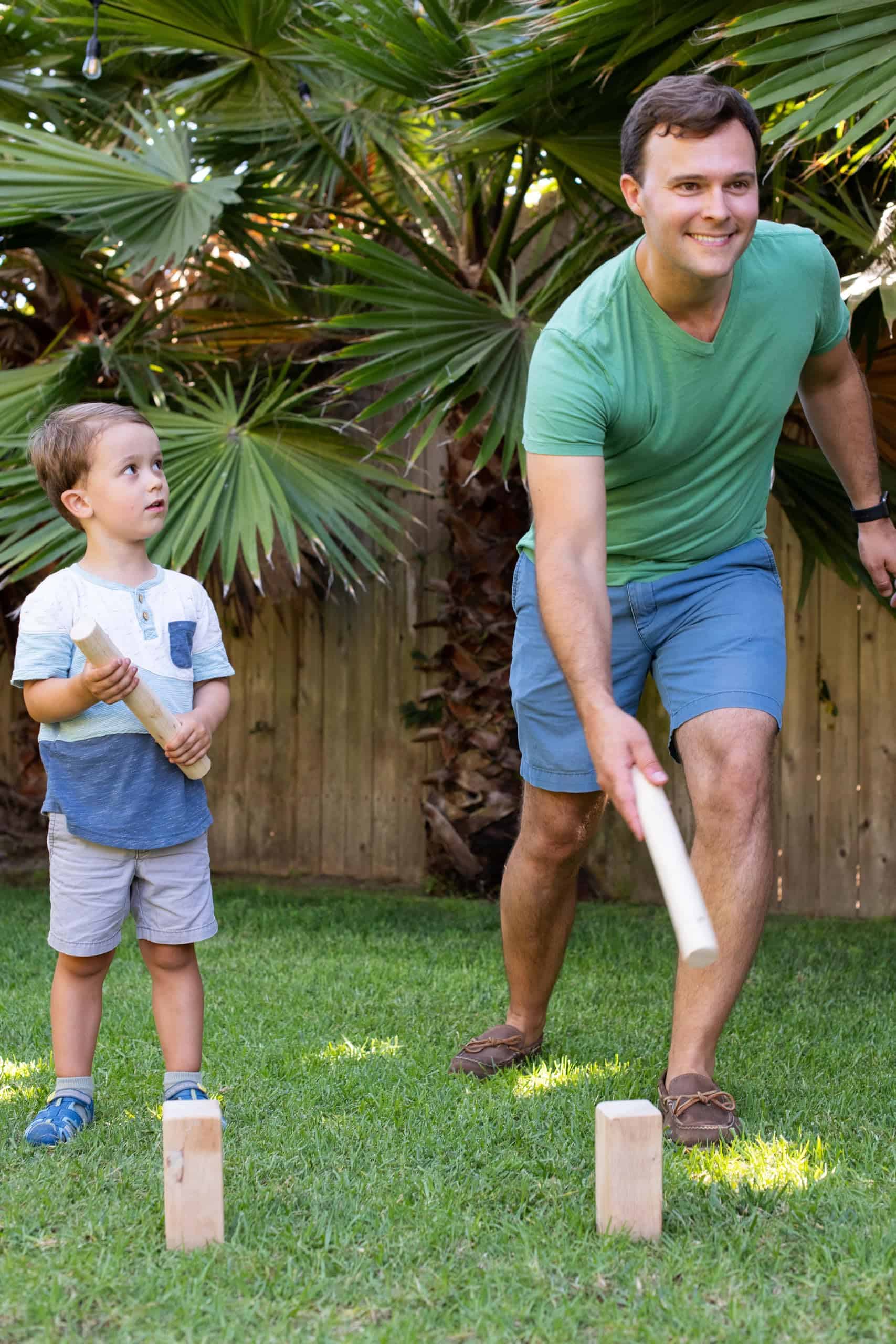 Juego de lanzamiento al aire libre premium Kubb de Yard - Imagen 8