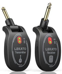 Sistema Inalámbrico de Guitarra LEKATO Transmisor Receptor