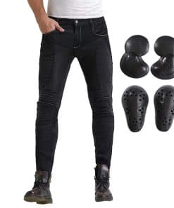 Jeans de Malla para Moto en Verano con Armadura Motocross