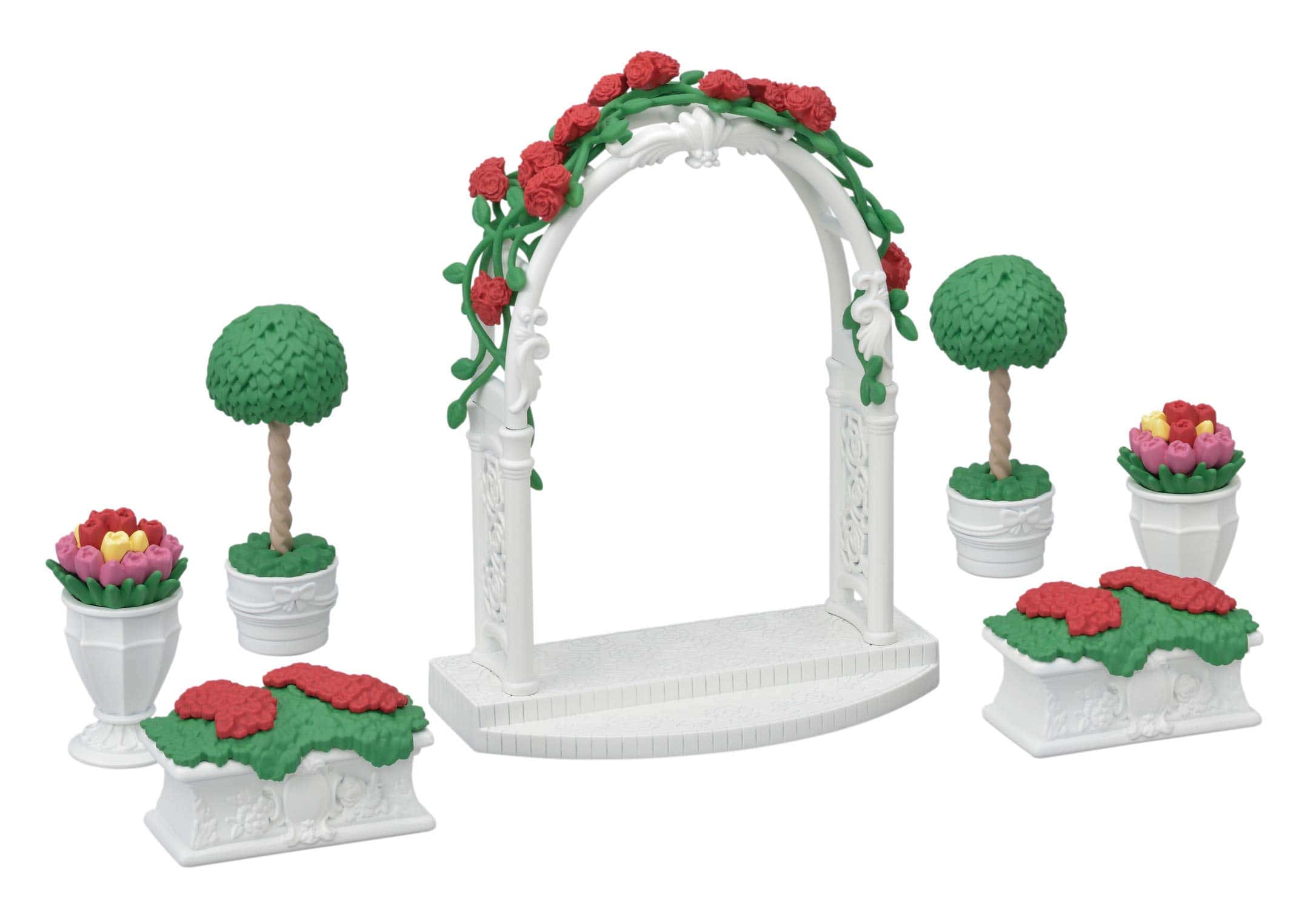 Conjunto de Jardín Floral Calico Critters