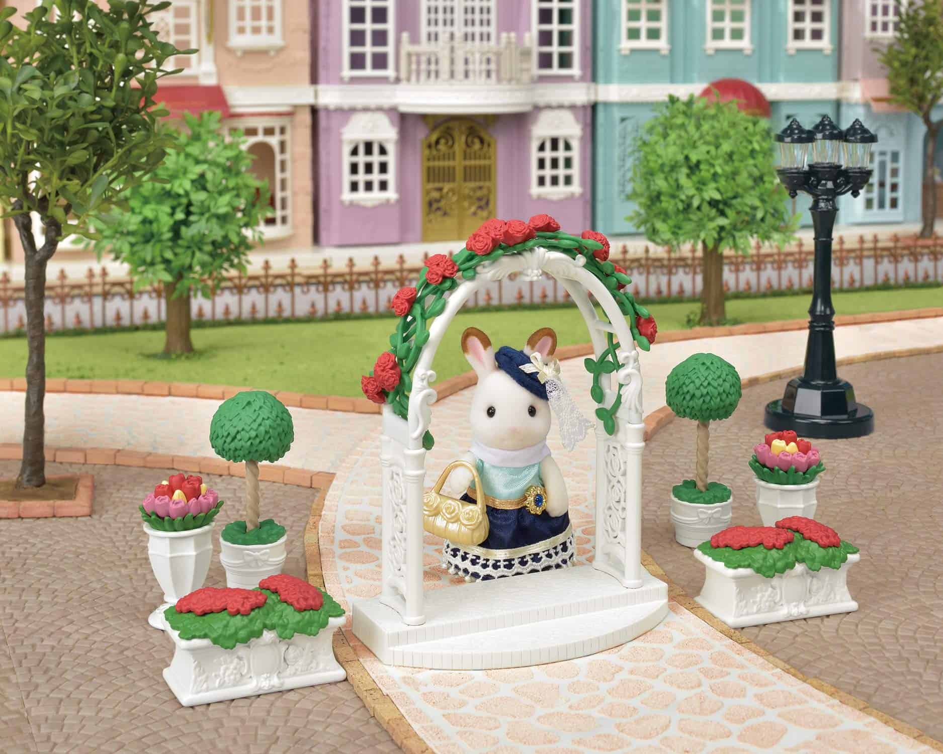 Conjunto de Jardín Floral Calico Critters - Imagen 4