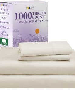 Juego de sábanas tamaño queen de California Design Den de