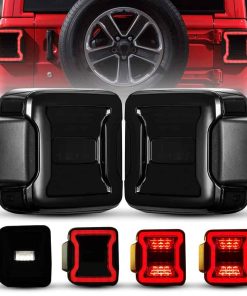 Luces traseras LED ahumadas para Jeep Wrangler JL