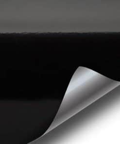 Película Adhesiva de Vinilo Negro Brillante VViViD con