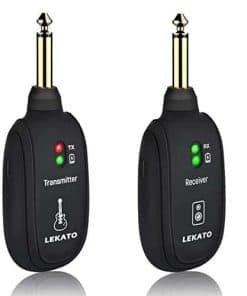 Sistema inalámbrico LEKATO para guitarra con transmisor y