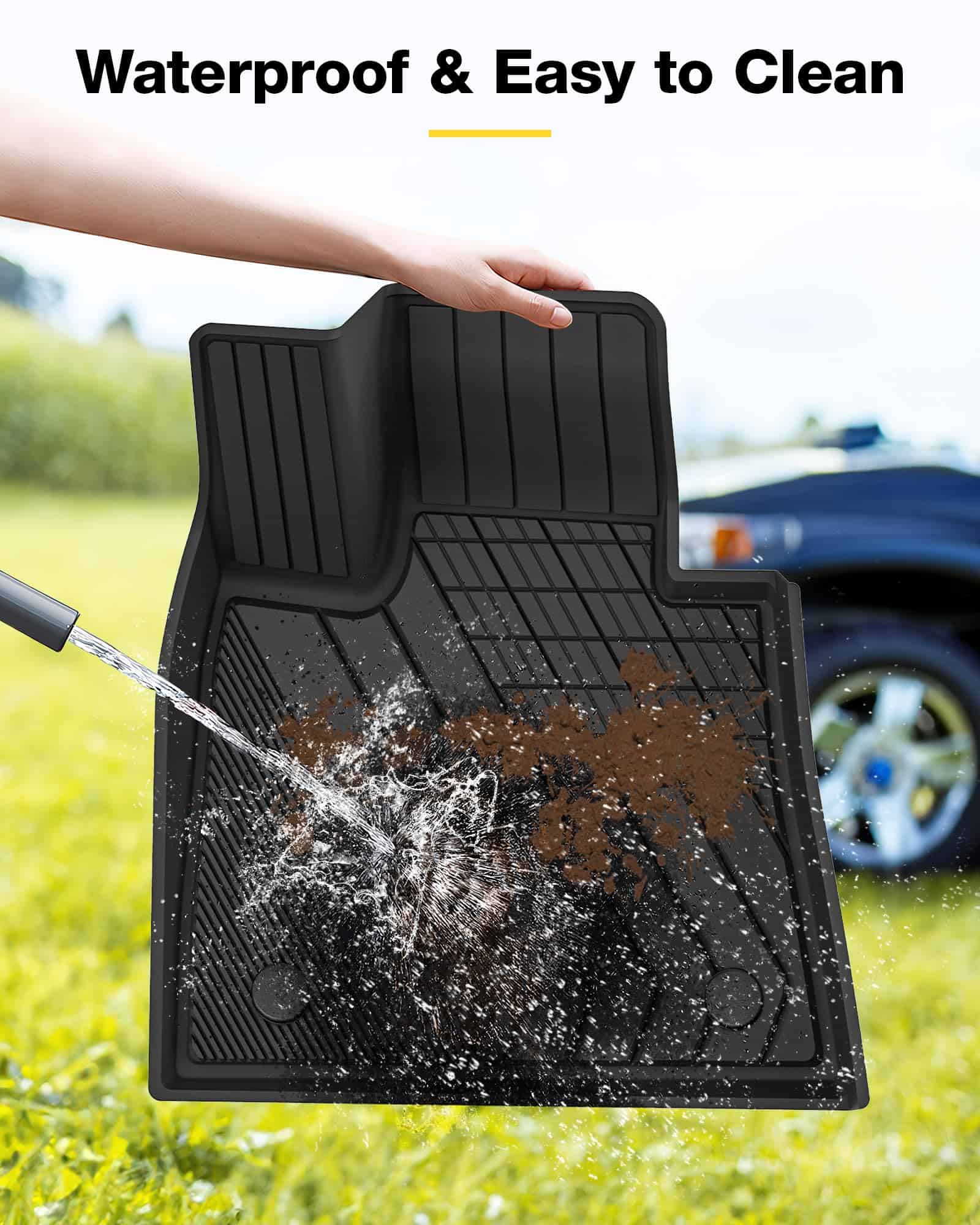 Tapetes para piso de 3W compatibles con BMW X5 2019-2024 - Imagen 8