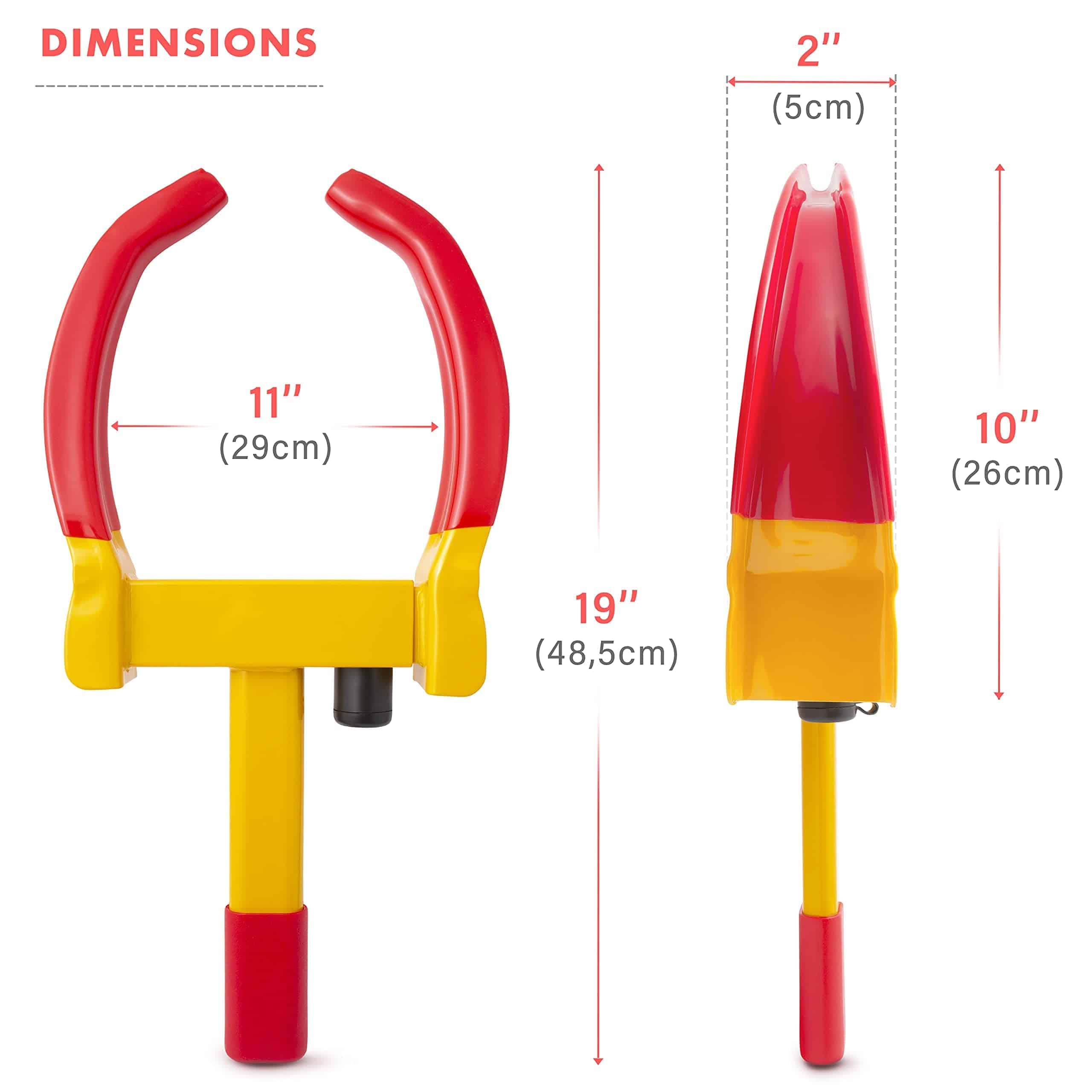 Bloqueo de Rueda VaygWay Metal - Paquete de 2 - Imagen 3