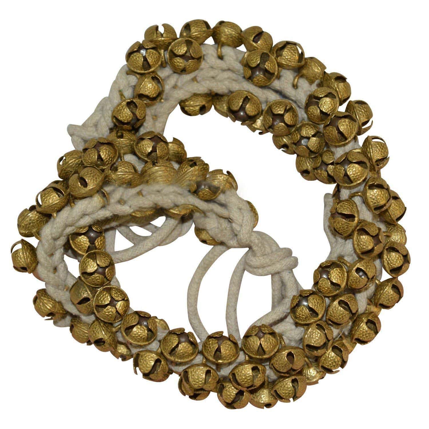 Par de Ghungroo Kathak, (25+25) (14 No. Ghungroo) Grandes - Imagen 3