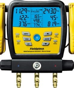 Manifold Fieldpiece SM380V SMAN, Negro
