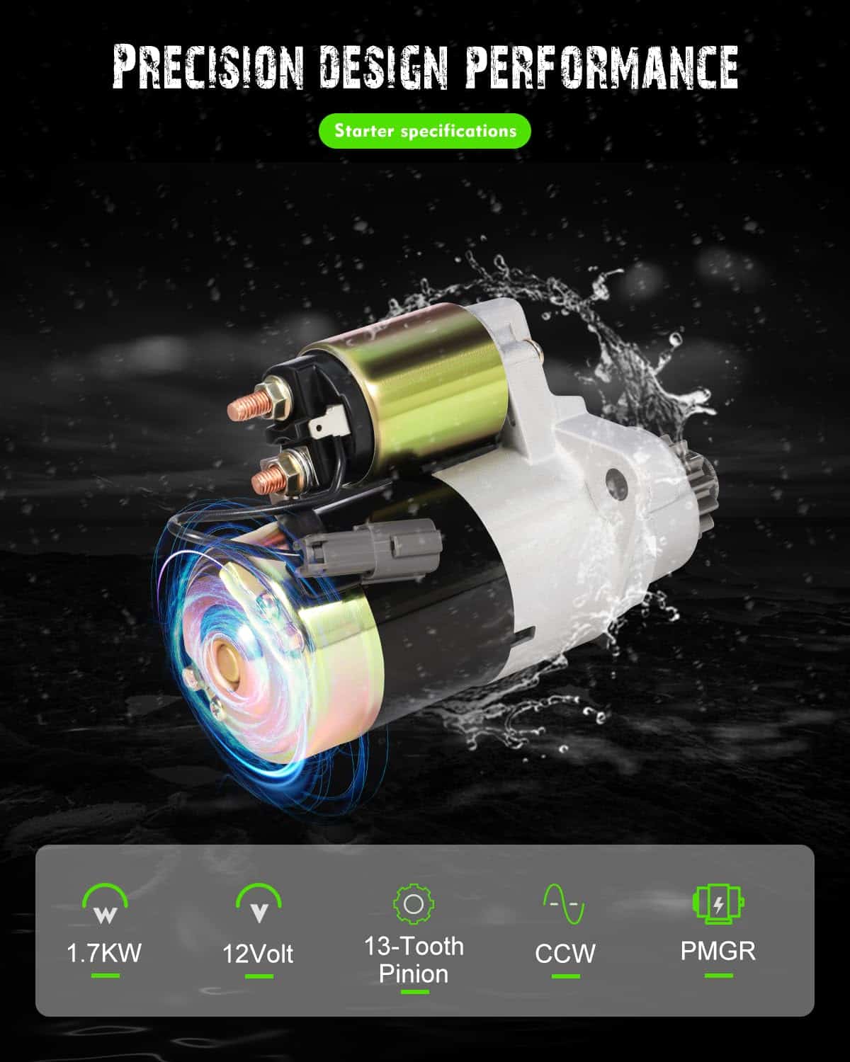 Arrancadores SCITOO 17863N SMT0218 Compatible con Nissan - Imagen 4