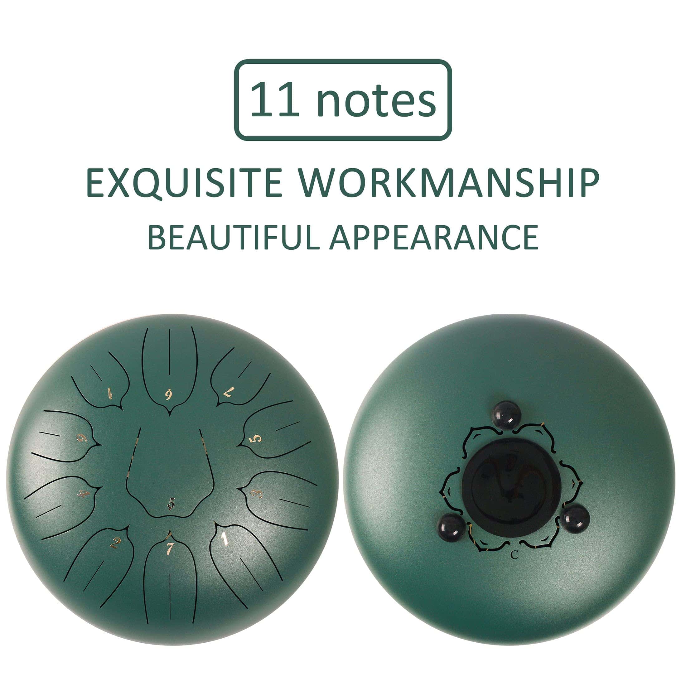 LOMUTY Tambor de Lengüeta de Acero de 12 Pulgadas - 11 - Imagen 3