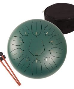 LOMUTY Tambor de Lengüeta de Acero de 12 Pulgadas - 11