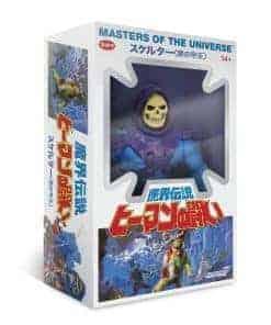 Masters of the Universe Vintage Japanese Box Skeletor