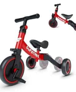 Bicicleta besrey 5 en 1 para niños de 1 a 4 años, Triciclo