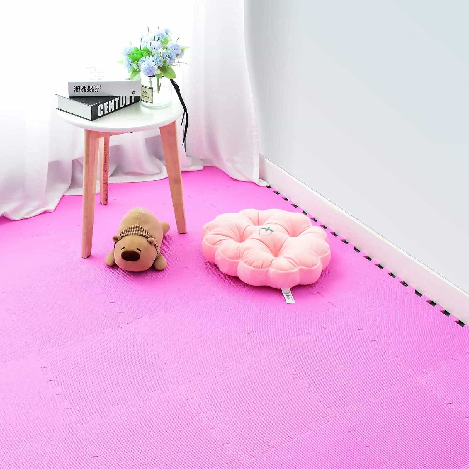 qqpp EVA Goma 18 Azulejos Estera de Piso de Espuma de - Imagen 5