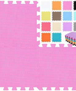 qqpp EVA Goma 18 Azulejos Estera de Piso de Espuma de