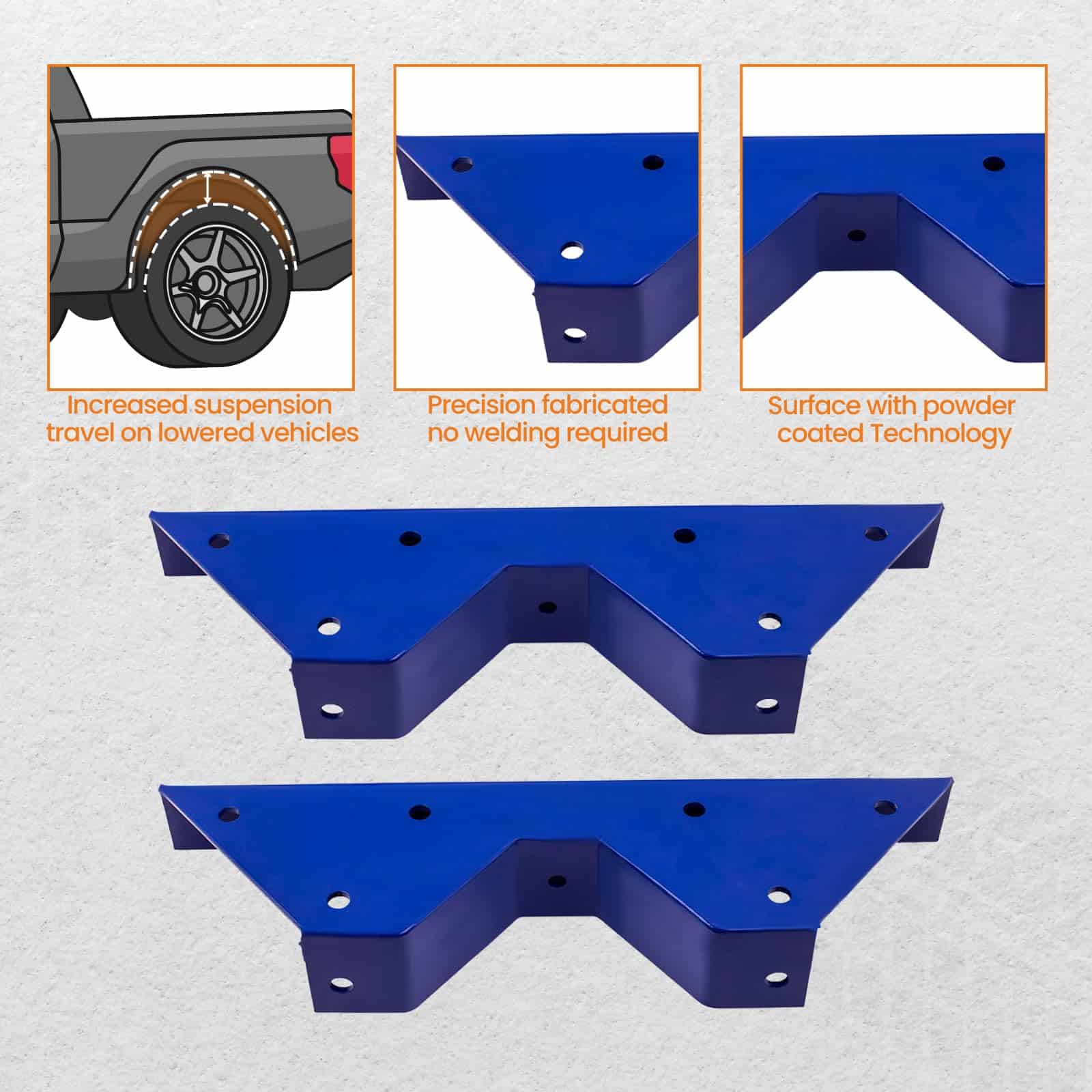 Kit de C-Notch Trasero para Chevrolet C10 C15 C1500 - Imagen 4