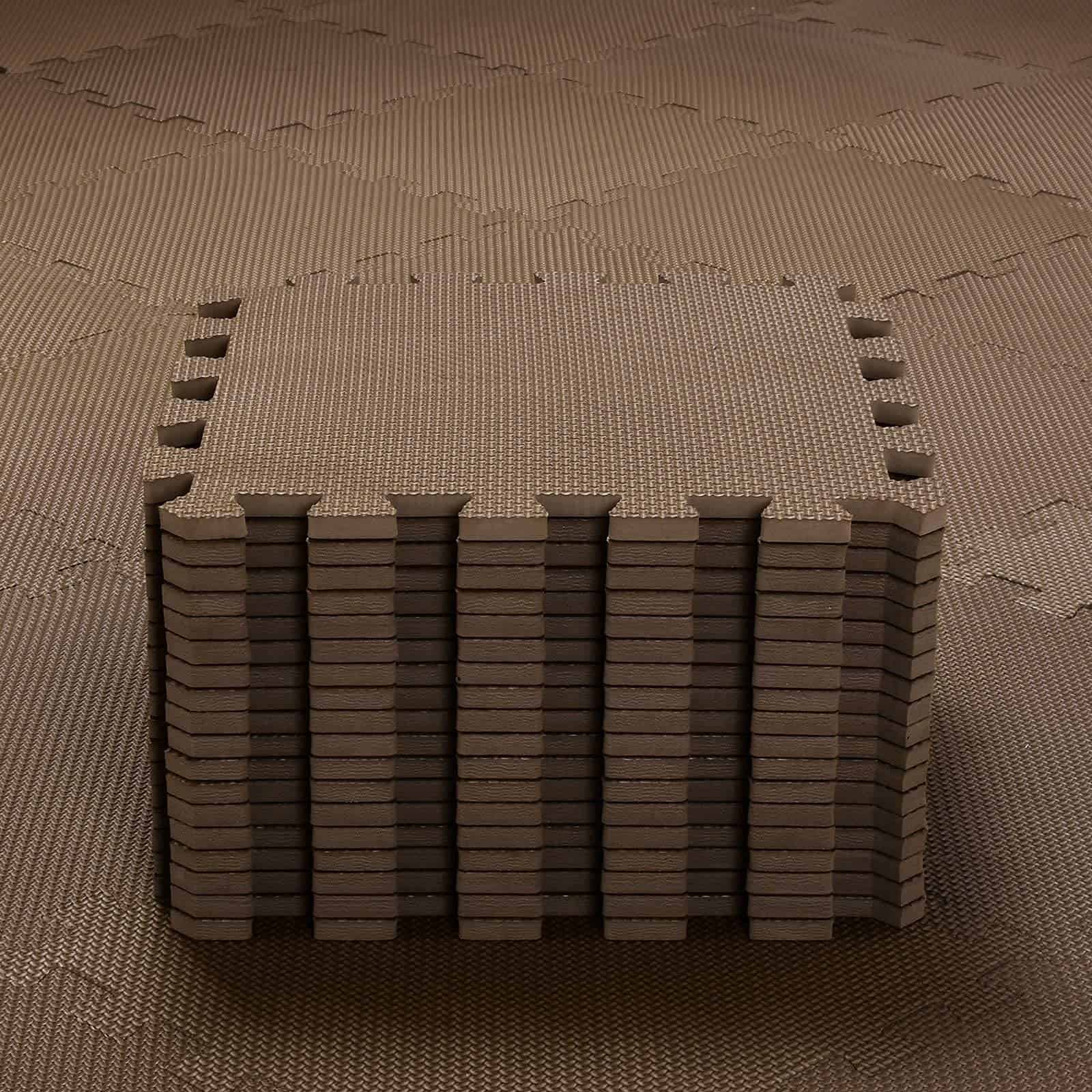 qqpp EVA Goma 18 Baldosas de Piso de Espuma de Rompecabezas - Imagen 4