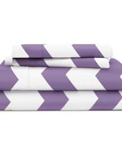 Juego de sábanas Cosy House Collection Everyday -Morado - Ch