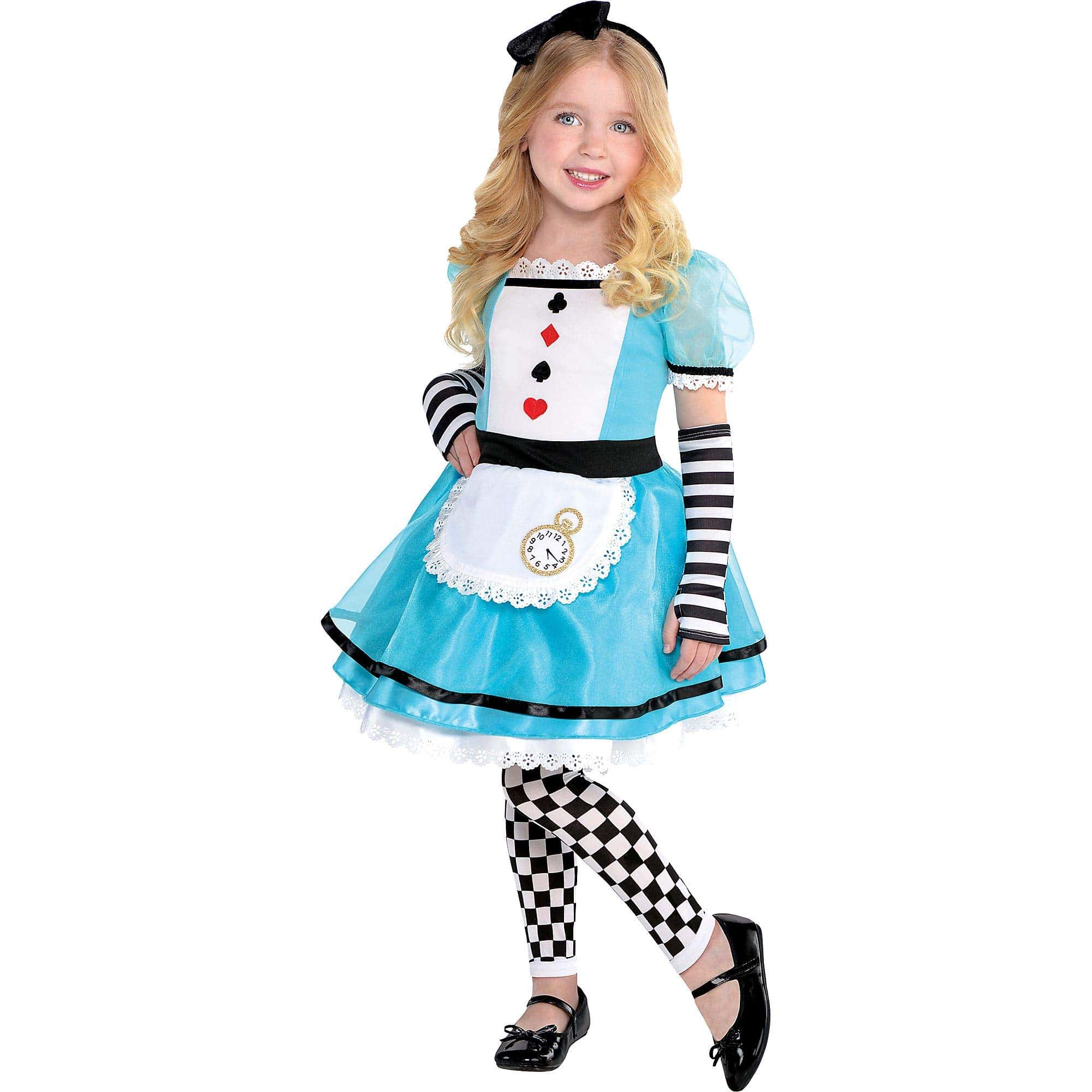 Disfraz de Alicia Maravillosa para Niñas, Talla 3-4T,