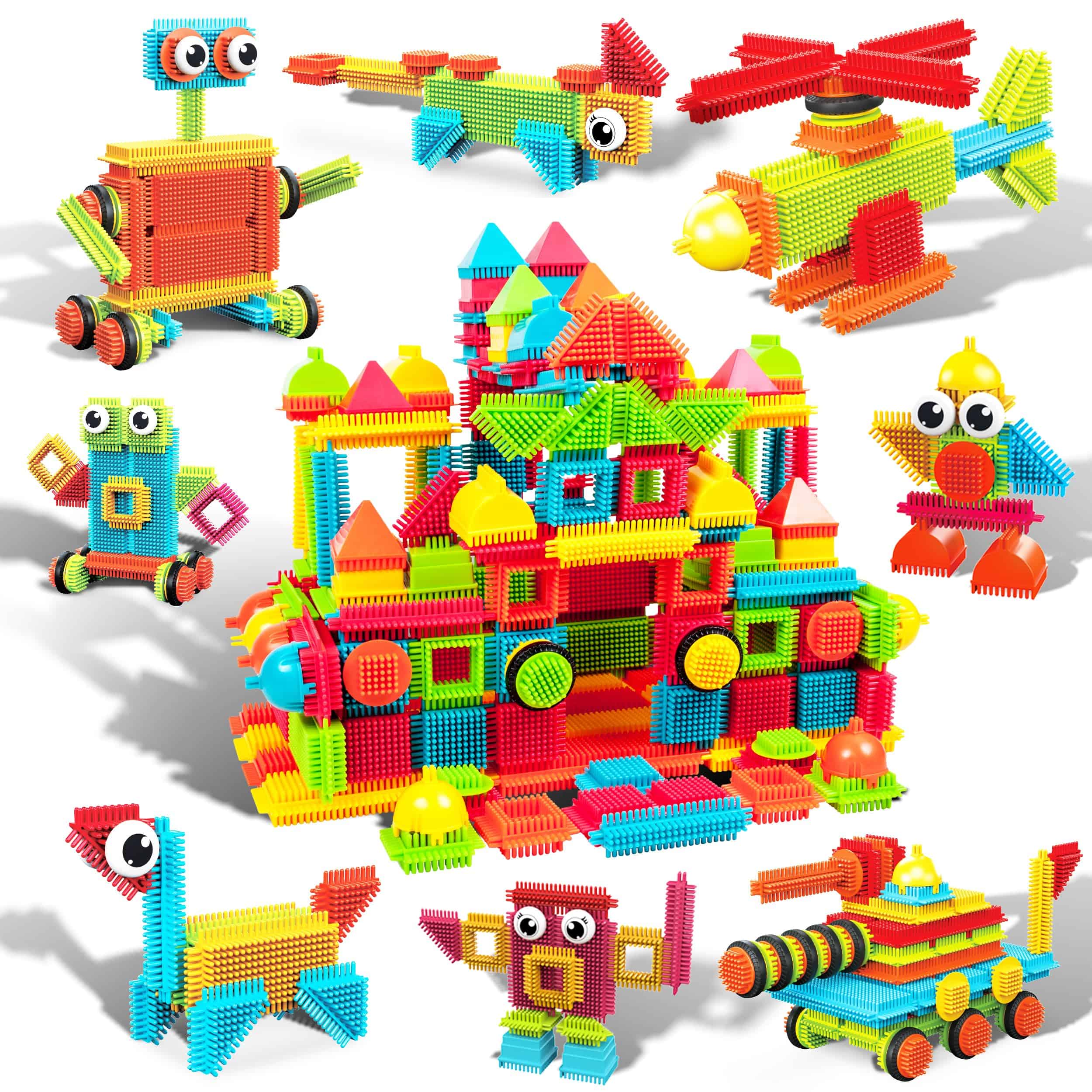 PicassoTiles 240pcs Hedgehog Bloques de Construcción