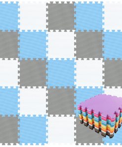 qqpp EVA Goma 18 Baldosas Alfombrillas de Espuma