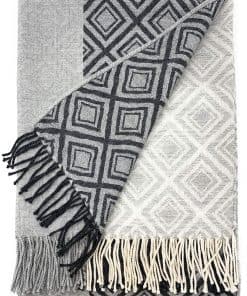 Alpaca Home | Manta de Alpaca Geométrica | Lana de Bebé