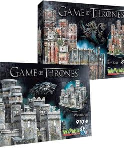 Paquete de Juegos de Tronos 3D de WREBBIT Incluye Los