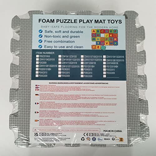 Tapete de Juego para Bebés qqpp EVA de 18 Piezas para - Imagen 10