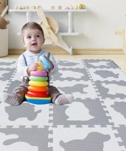 Tapete de Juego para Bebés qqpp EVA de 18 Piezas para