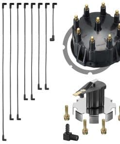 Kit de Tapa de Distribuidor, Rotor y Cables de Bujía
