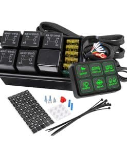 Panel de Interruptores de 6 Vías, Nirider Sistema de