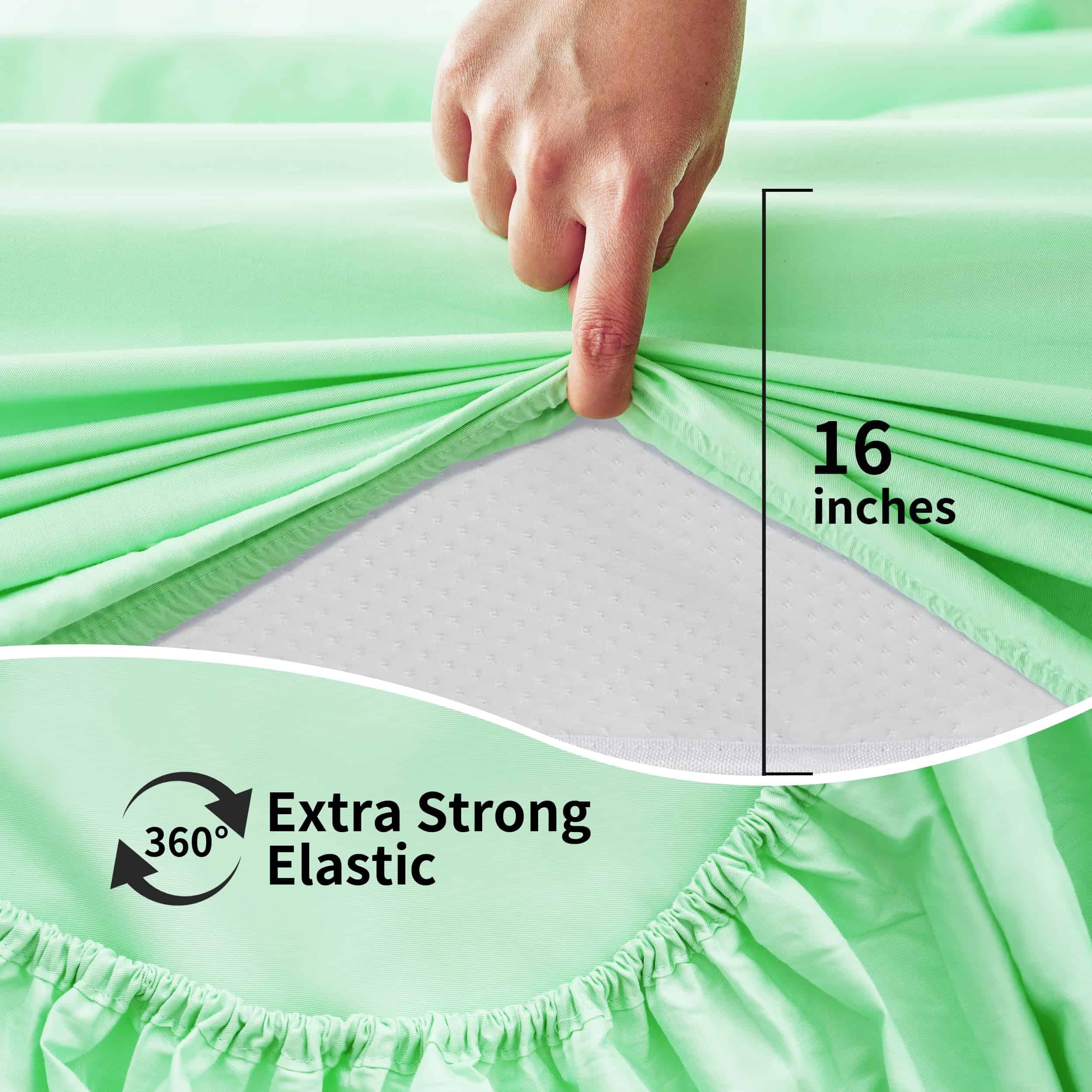 Juego de Sábanas de Tamaño Individual de Algodón Best - Imagen 6