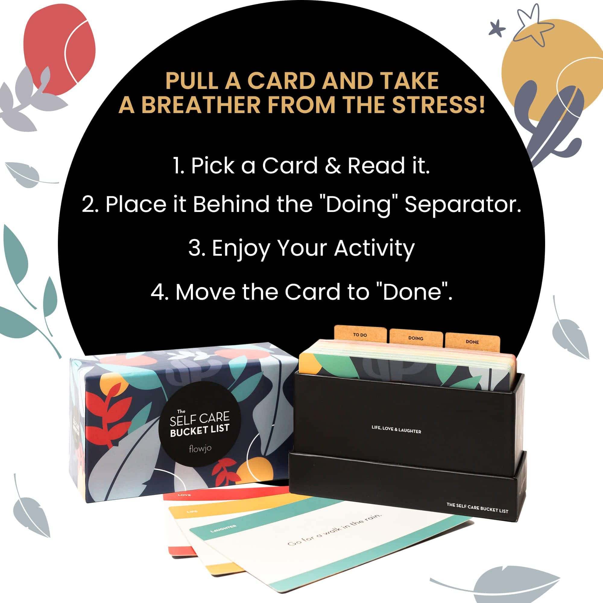 Flowjo Lista de Cubeta de Cuidado Personal - Un Juego de - Imagen 5