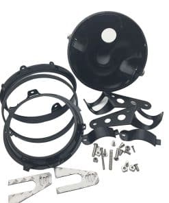 Autokun Universal 7 Pulgadas Caja de Faro para Motocicleta