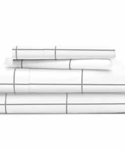 Juego de sábanas Cosy House Collection Everyday -Blanco - Ve