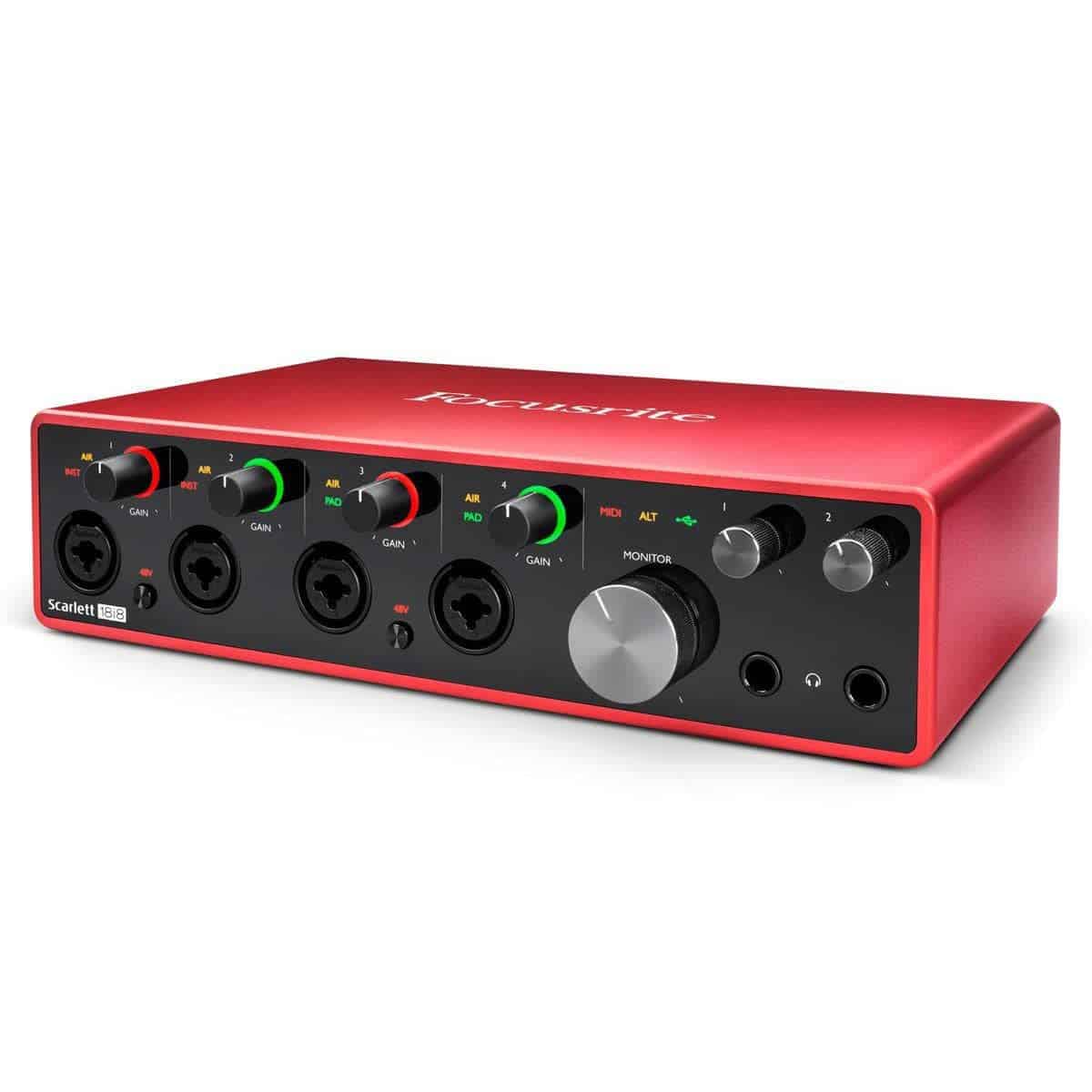 Interface de Audio USB Focusrite Scarlett 18i8 3rd Gen para - Imagen 7