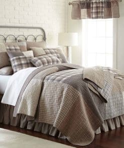 Colcha de Rey Donna Sharp - Colcha -Beige, Gris, Marfil, Mar