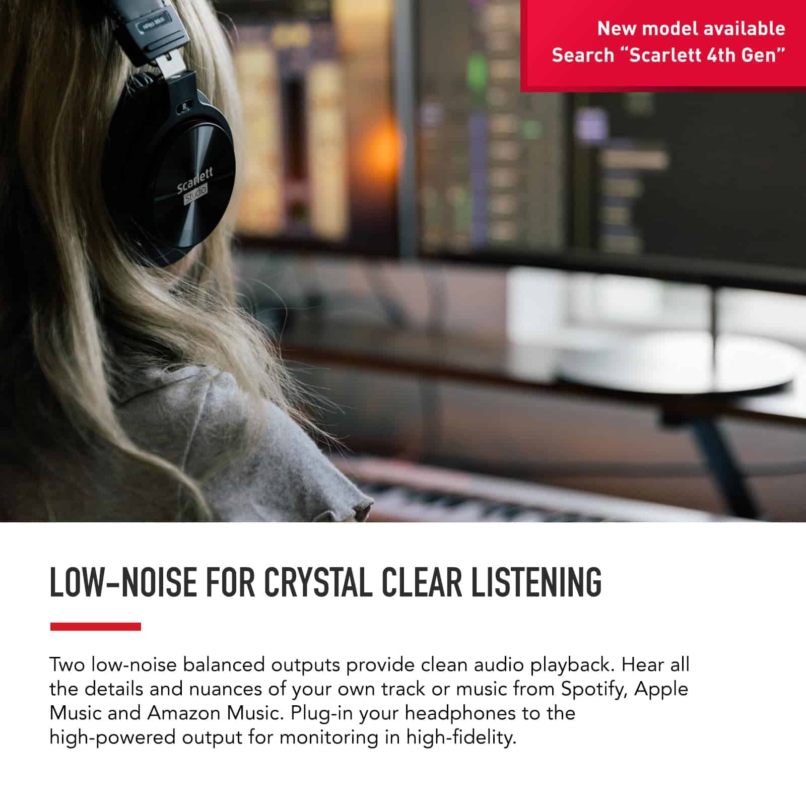 Interface de Audio USB Focusrite Scarlett Solo 3rd Gen para - Imagen 6