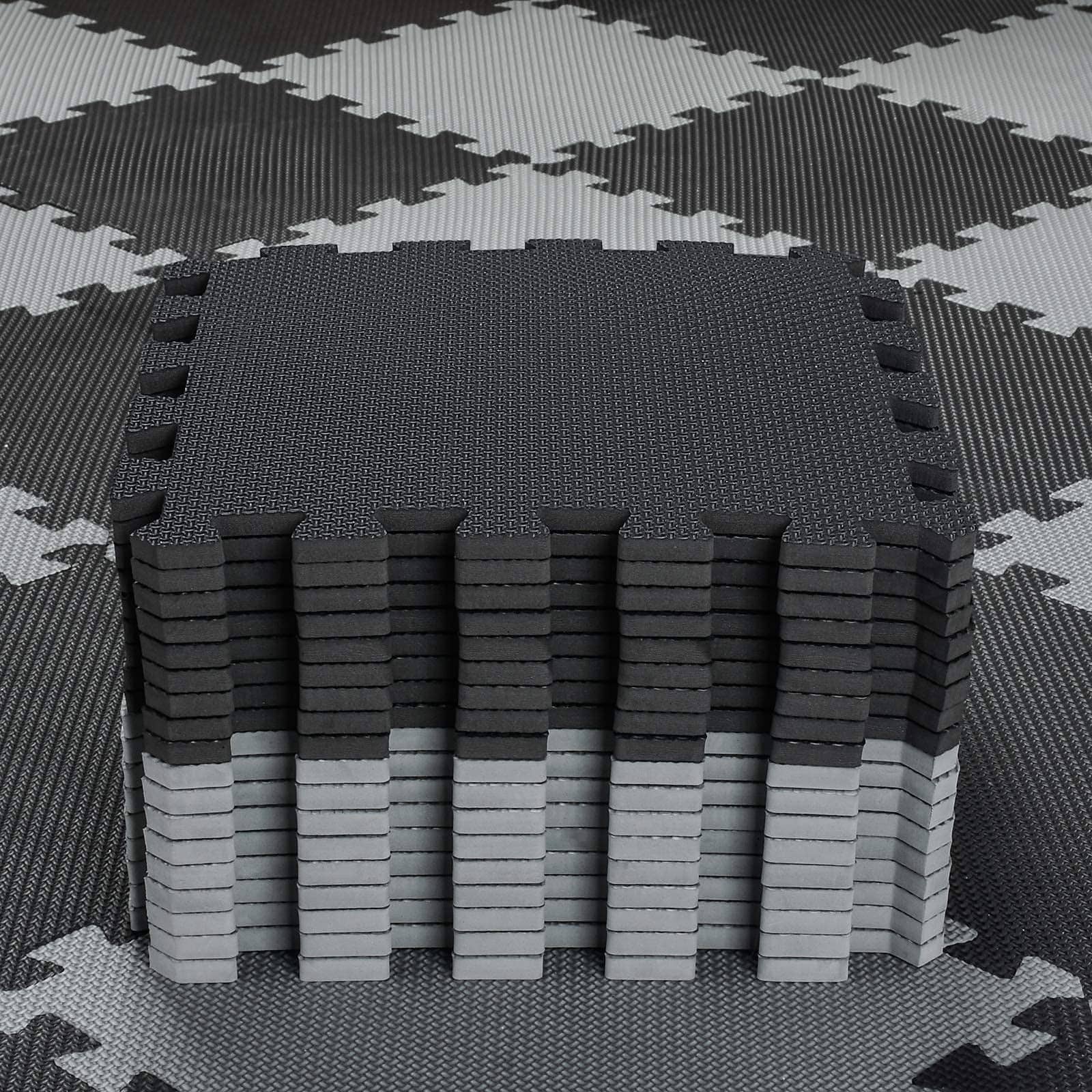 qqpp EVA Goma 18 Azulejos Rompecabezas Alfombrillas de - Imagen 6