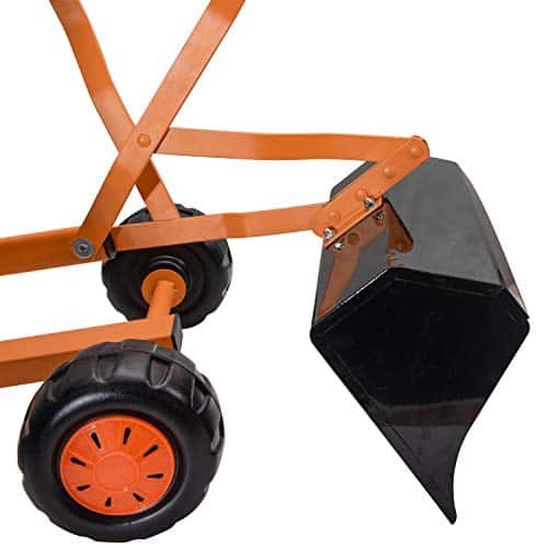 Excavadora Bulldozer de Metal Original WONKAWOO con Asiento - Imagen 6