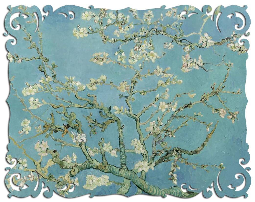 Rompecabezas de Madera Almendro en Flor de Van Gogh de Ecru - Imagen 3