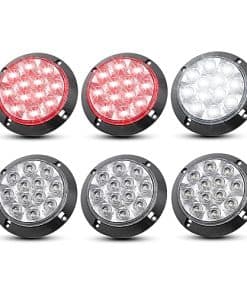 (Paquete de 6) Meerkatt 4 Pulgadas Luz de Freno de Parada